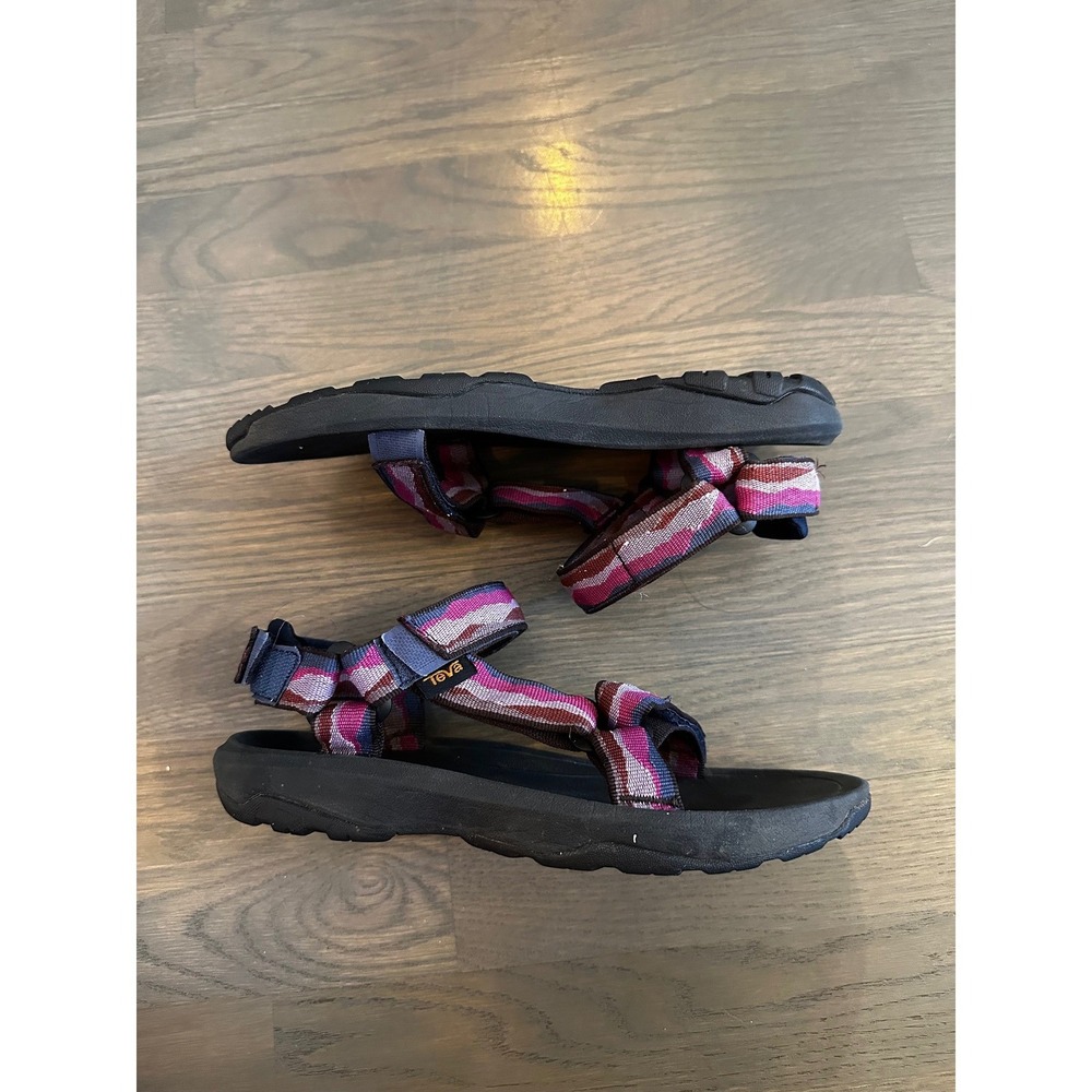Teva Original Universal Women's‎ - GIRLS Sandals Multicolor Straps Black Size 4